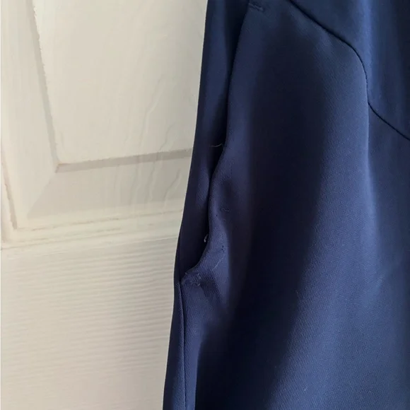 J.Crew Maternity Jamie Straight-Leg Work Pant, Navy Blue, Size 10 - Picture 8 of 9